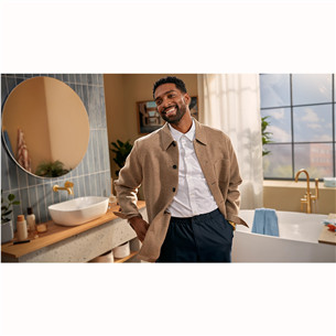 Philips Beard Trimmer 7000, melna/pelēka - Bārdas trimmeris