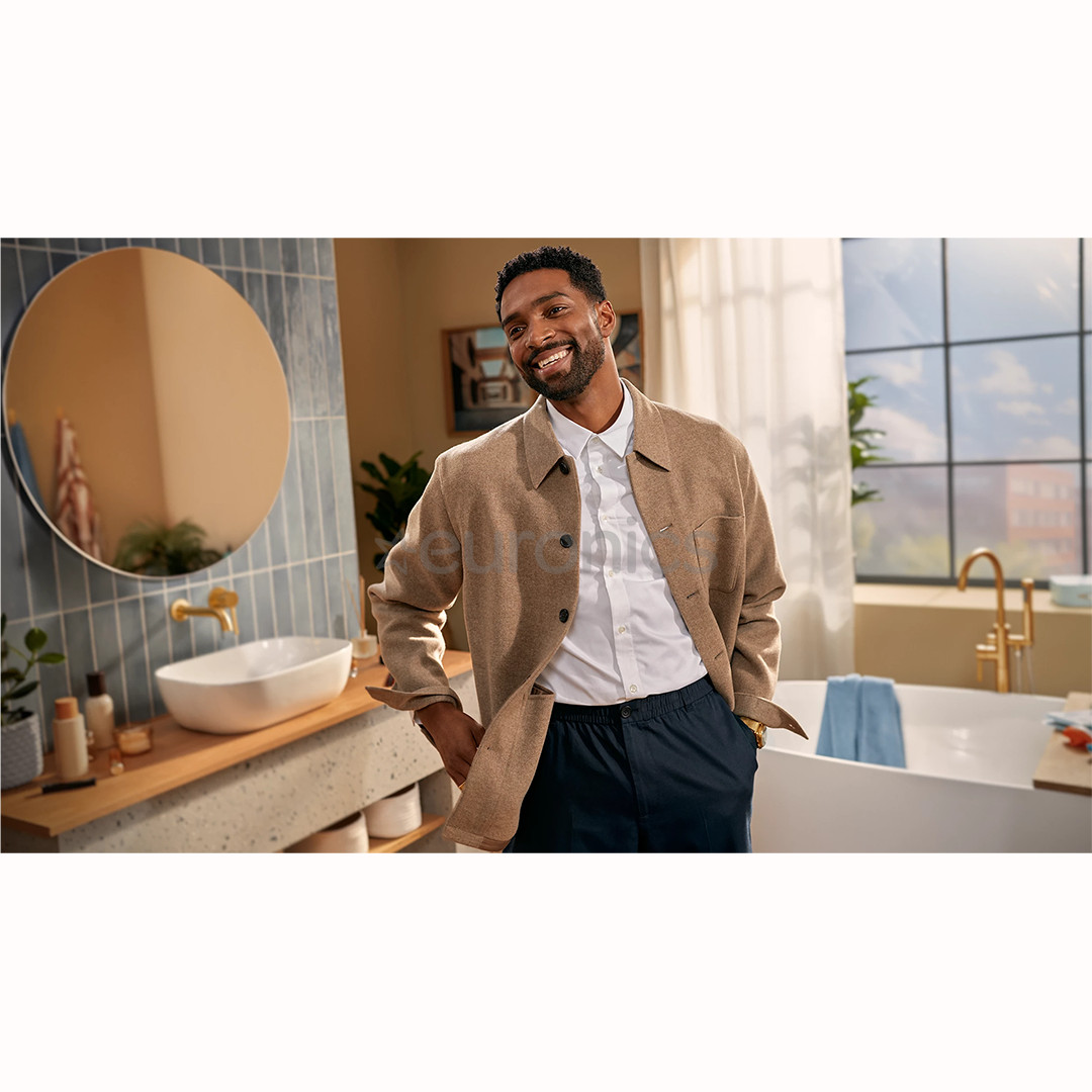 Philips Beard Trimmer 7000, melna/pelēka - Bārdas trimmeris