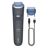 Philips Beard Trimmer 3000, tumši pelēka - Bārdas trimmeris