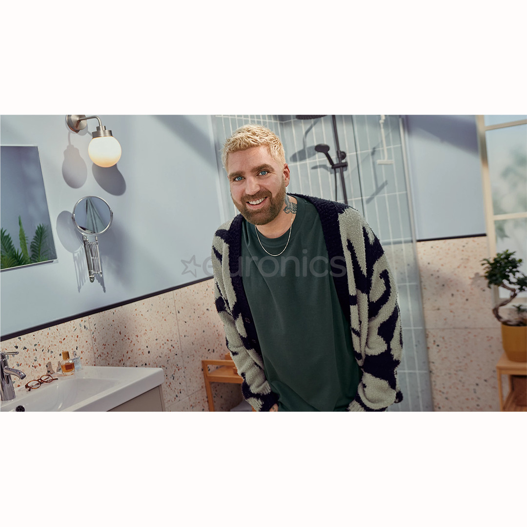 Philips Beard Trimmer 3000, tumši pelēka - Bārdas trimmeris