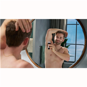 Philips Body Groomer Series 7000, melna - Ķermeņa trimmeris