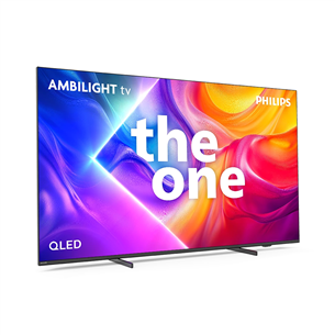 Philips The One PUS9010, 85'', 4K UHD, QLED, черный - Телевизор