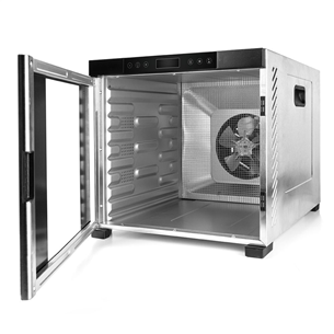 Rommelsbacher, 1000 W, nerūsējošā tērauda/melna - Augļu žāvētājs