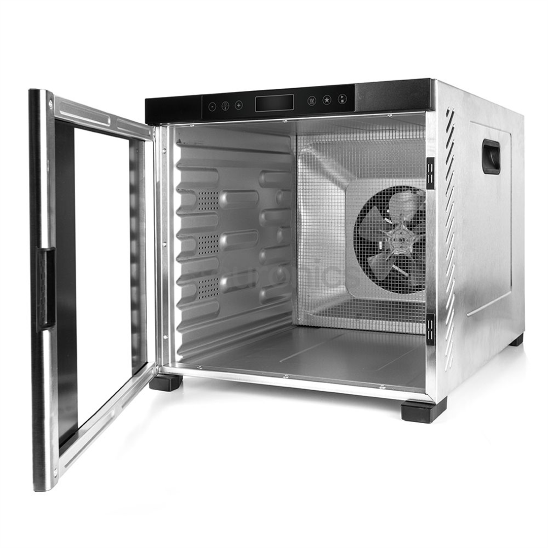 Rommelsbacher, 1000 W, nerūsējošā tērauda/melna - Augļu žāvētājs