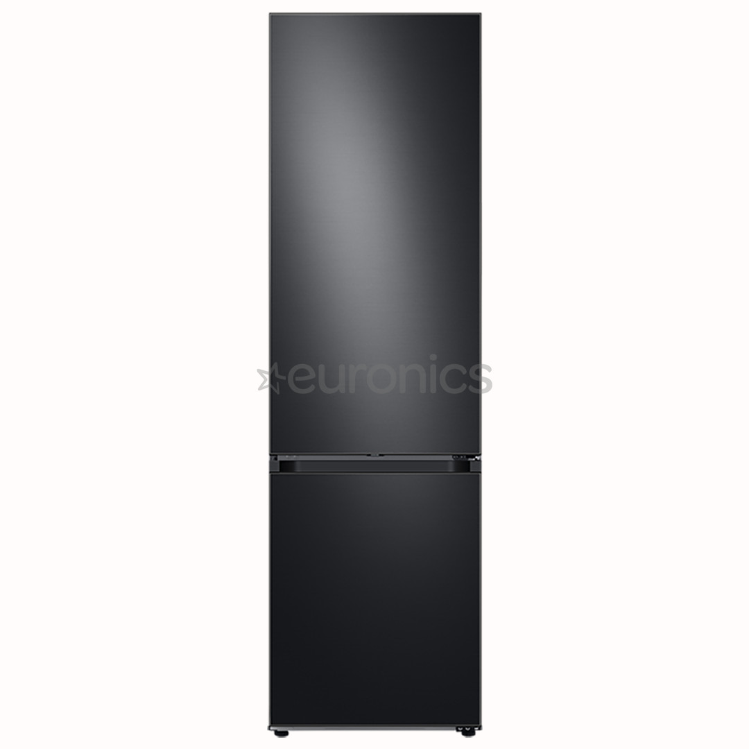 Samsung, NoFrost, 390 L, augstums 203 cm, melna - Ledusskapis