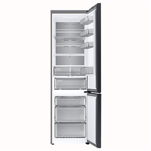 Samsung, NoFrost, 390 L, height 203 cm, black - Refrigerator