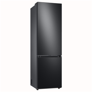 Samsung, NoFrost, 390 L, height 203 cm, black - Refrigerator