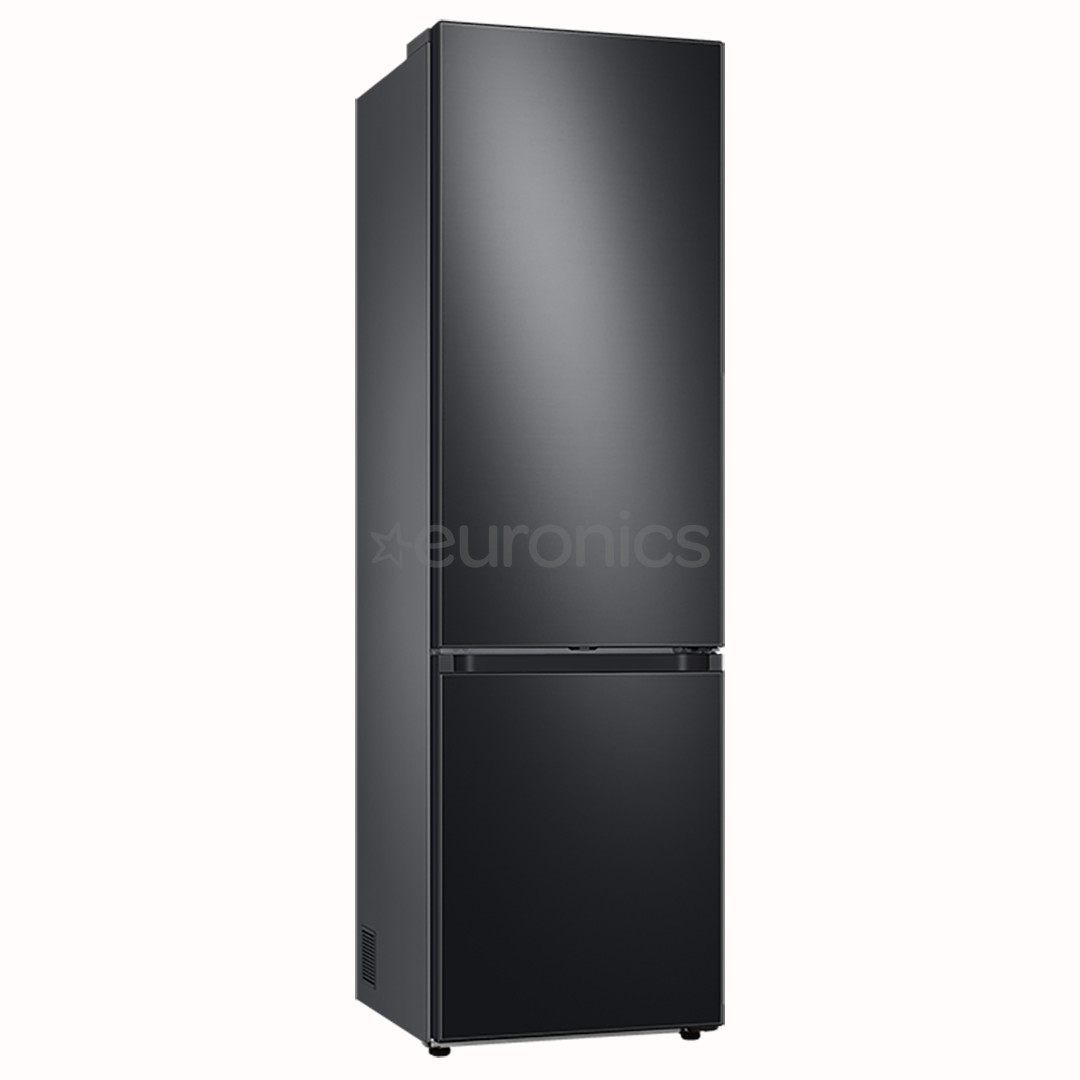 Samsung, NoFrost, 390 L, augstums 203 cm, melna - Ledusskapis