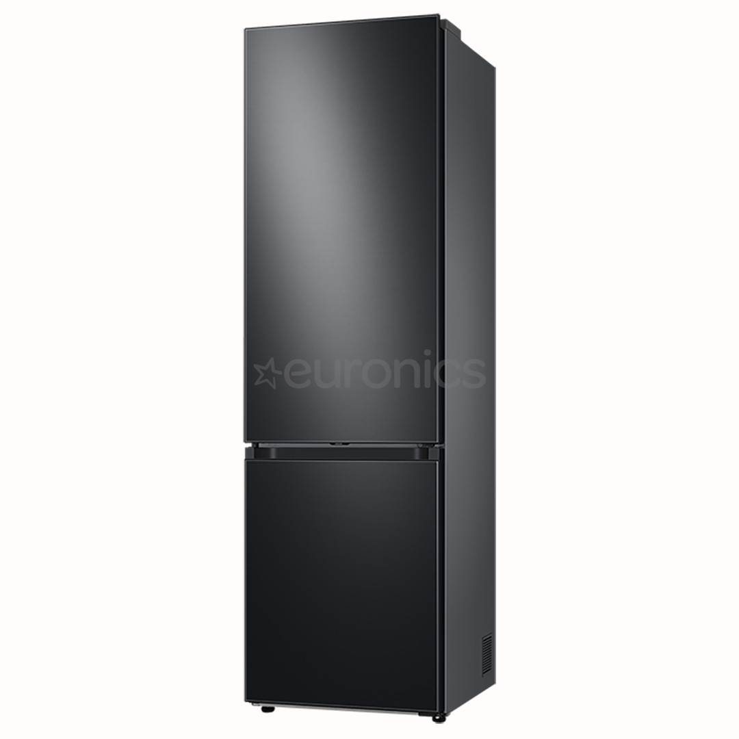 Samsung, NoFrost, 390 L, augstums 203 cm, melna - Ledusskapis