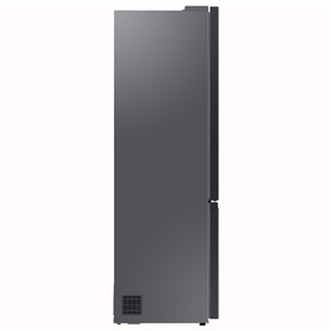 Samsung, NoFrost, 390 L, augstums 203 cm, melna - Ledusskapis