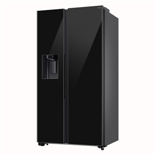 Samsung, NoFrost, 635 л, высота 179 см, черный - SBS-холодильник