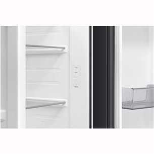 Samsung, NoFrost, 635 л, высота 179 см, черный - SBS-холодильник