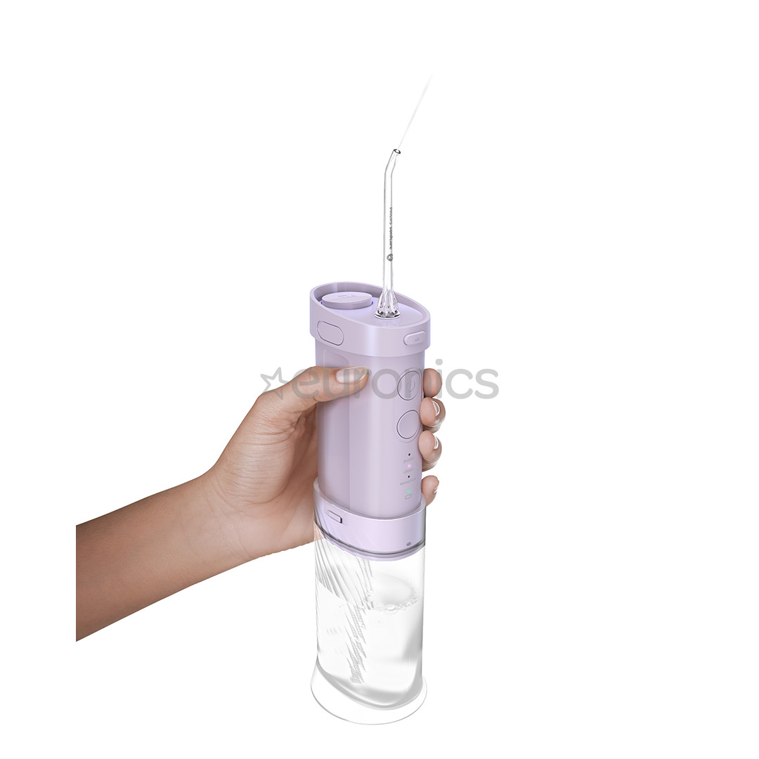 Philips Sonicare Compact Flosser 1000, violeta - Zobu starpu tīrītājs