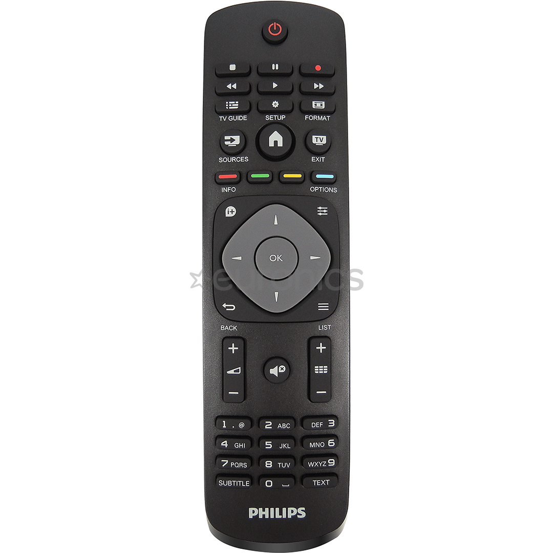 Philips PFS5500, 43", FHD, LED LCD, melna - Televizors