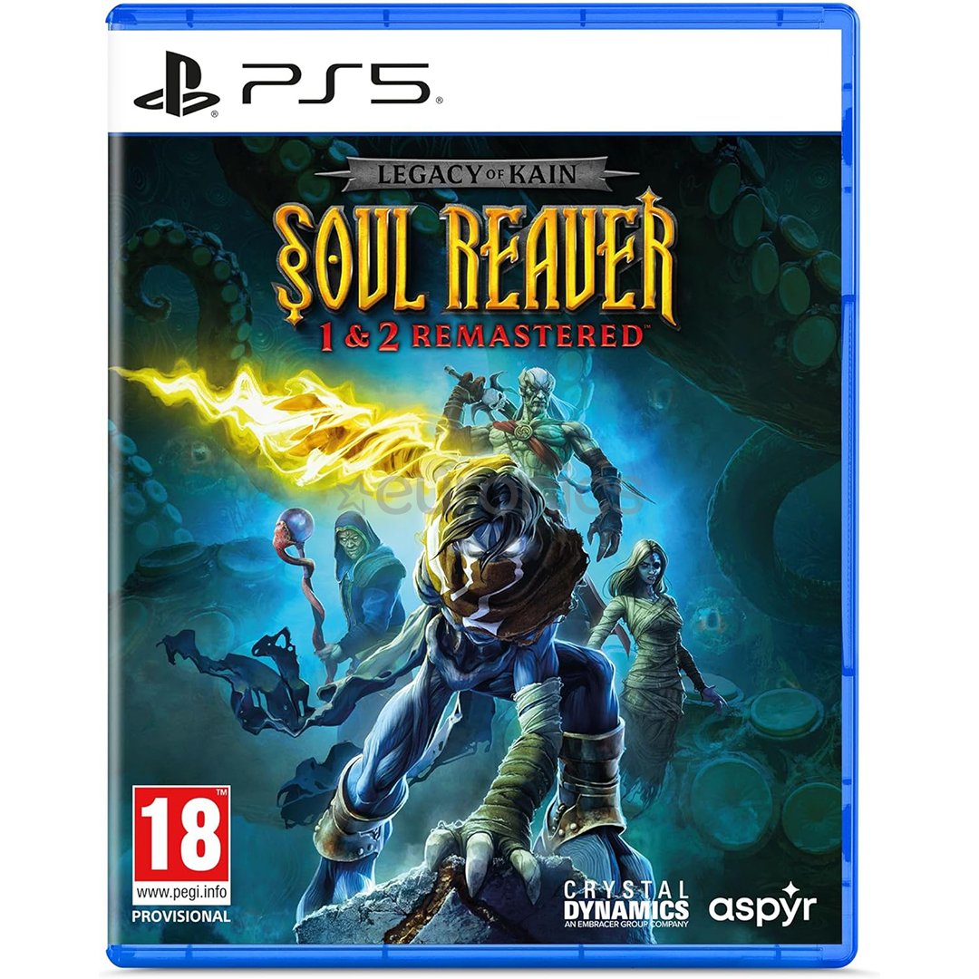 Legacy of Kain: Soul Reaver 1 & 2 Remastered, PlayStation 5 - Game