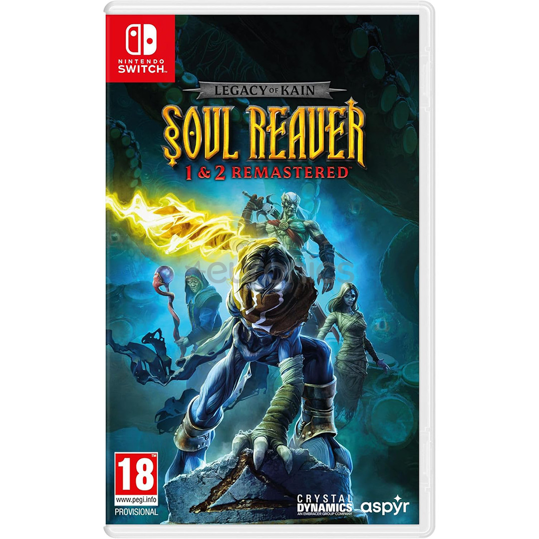 Legacy of Kain: Soul Reaver 1 & 2 Remastered, Nintendo Switch - Spēle