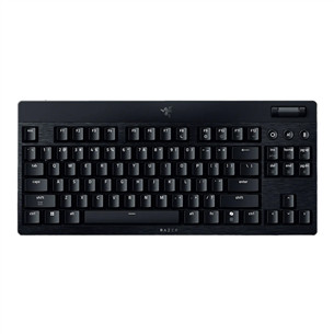Razer BlackWidow V4 Low-Profile HyperSpeed, clicky, TKL, US, black - Wireless keyboard