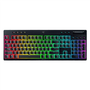 Razer BlackWidow V4 Low-Profile HyperSpeed, clicky, US, черный - Беспроводная клавиатура RZ03-05270100-R3M1