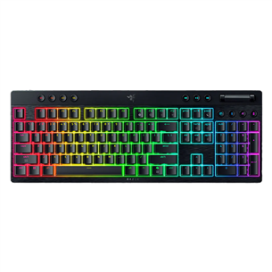 Razer BlackWidow V4 Low-Profile HyperSpeed, clicky, US, black - Wireless keyboard RZ03-05270100-R3M1