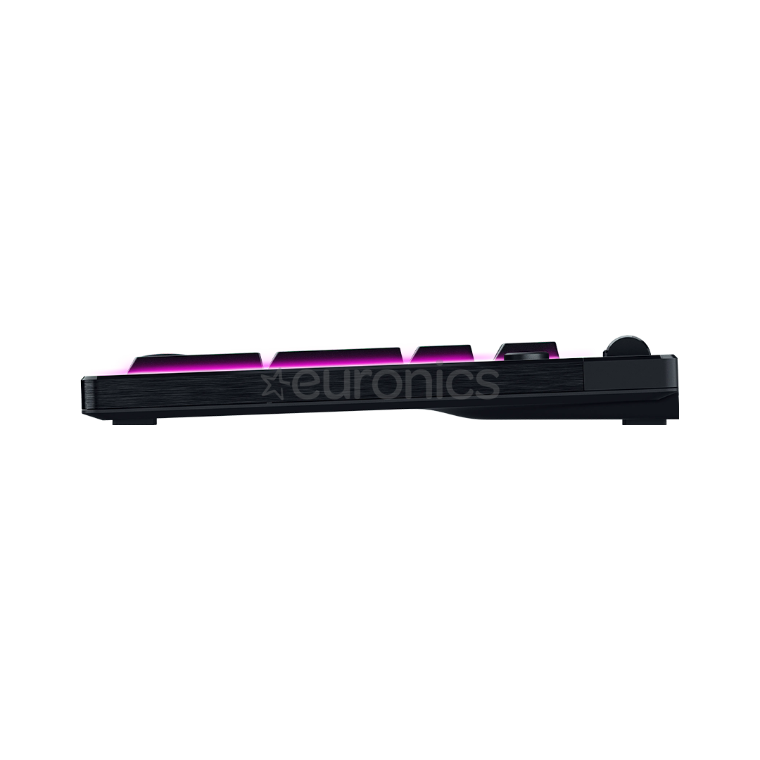 Razer BlackWidow V4 Low-Profile HyperSpeed, clicky, US, black - Wireless keyboard