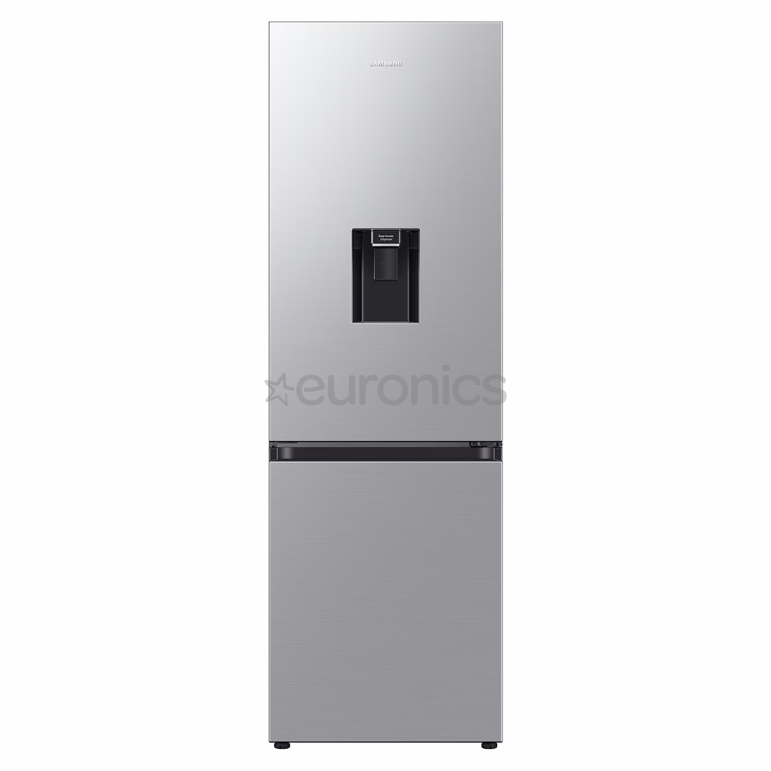 Samsung SmartThings AI Energy, No Frost, 341 L, augstums 186 cm, sudraba - Ledusskapis