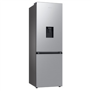 Samsung SmartThings AI Energy, No Frost, 341 L, augstums 186 cm, sudraba - Ledusskapis