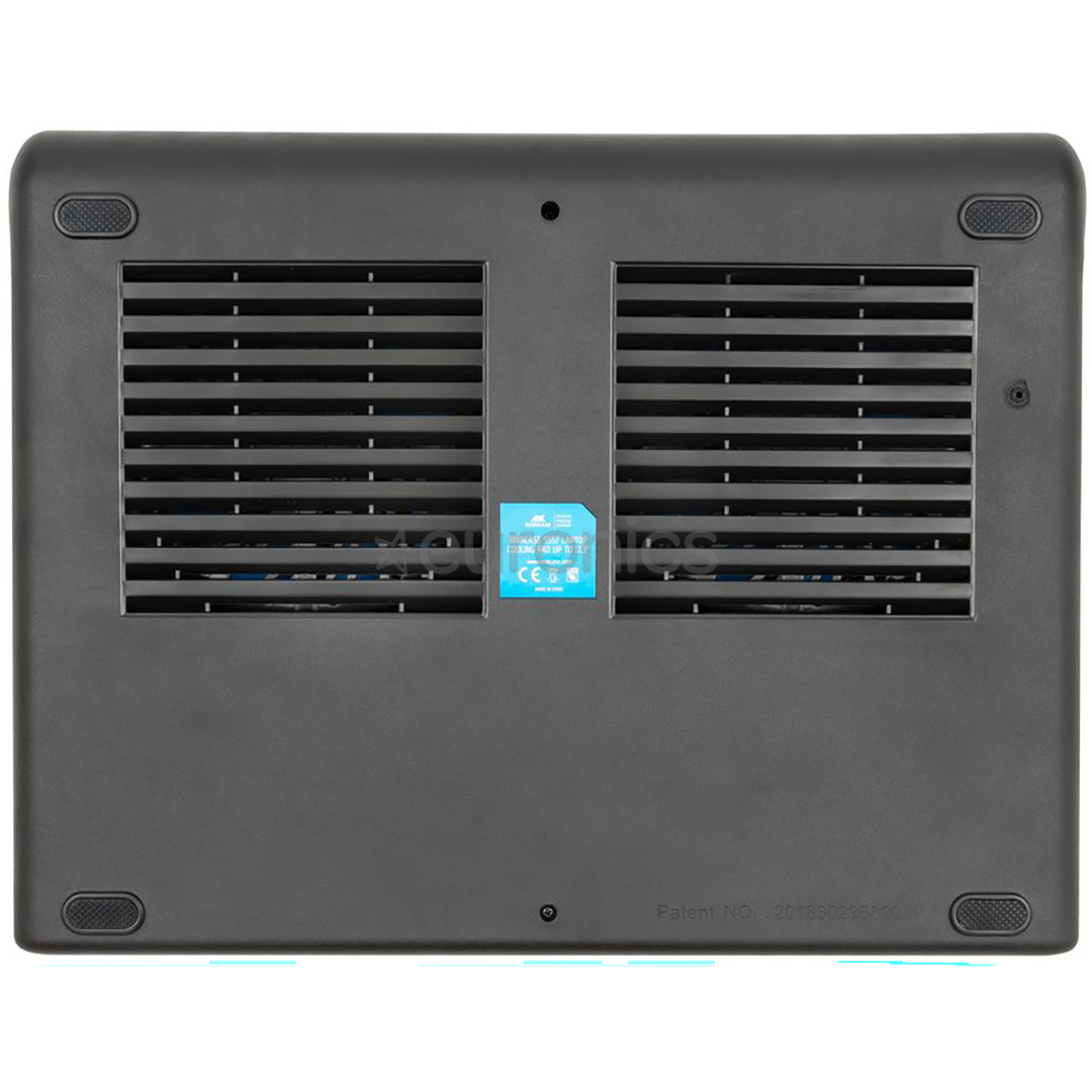 Rivacase 5557, 17.3", black - Cooling pad