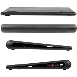 Rivacase 5557, 17.3", melna - Dzesēšanas paliktnis