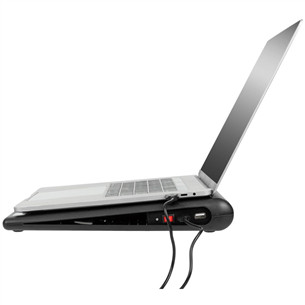 Rivacase 5557, 17.3", melna - Dzesēšanas paliktnis