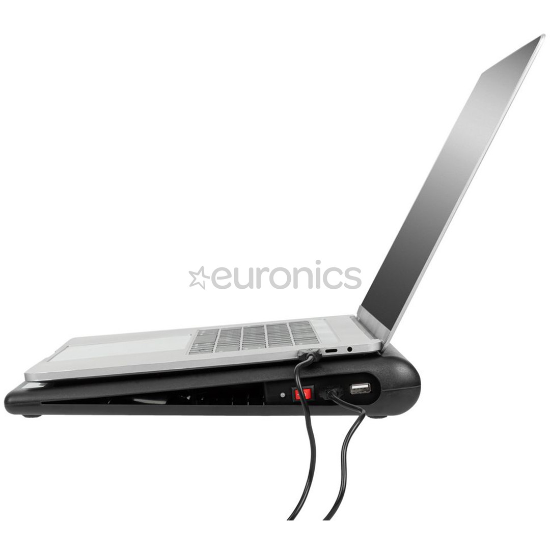 Rivacase 5557, 17.3", melna - Dzesēšanas paliktnis