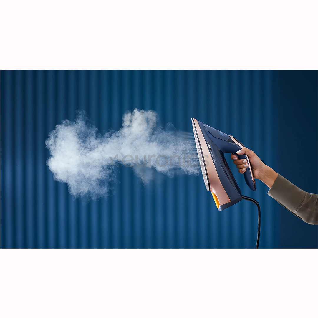 Philips Azur 8000, 3000 W, dark blue - Steam iron