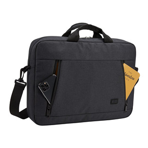 Case Logic Huxton Attaché, 16", melna - Soma portatīvajam datoram