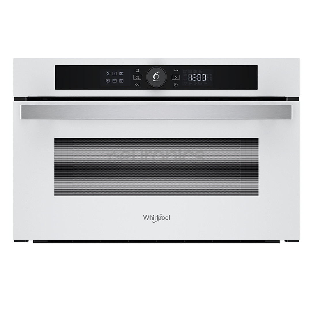 Whirlpool, 31 L, 1000 W, white - Built-in microwave oven with grill