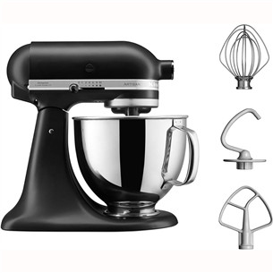 KitchenAid Artisan, 4.8 L, matēta melna - Mikseris 5KSM125EBM