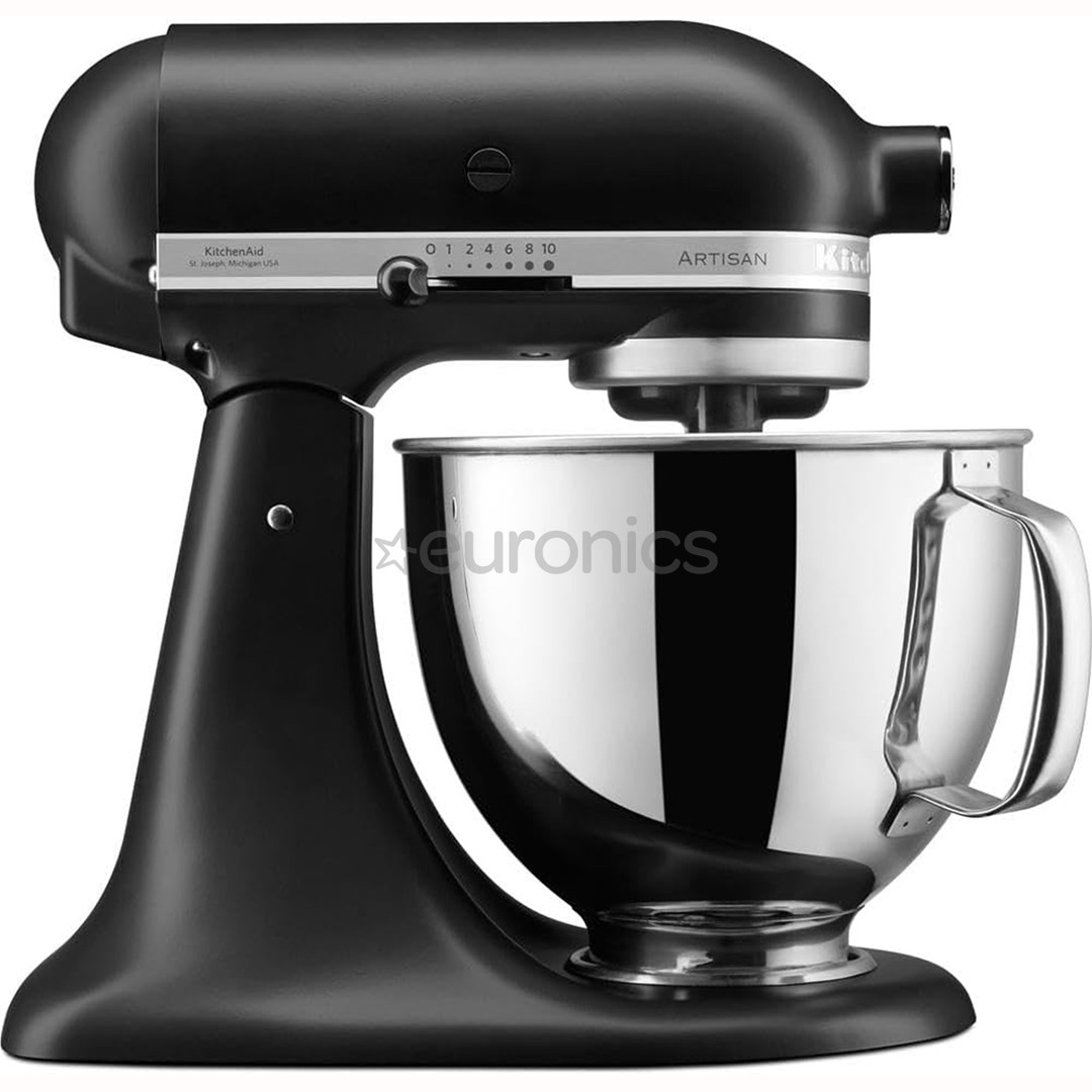 KitchenAid Artisan, 4.8 л, матовый черный - Настольный миксер