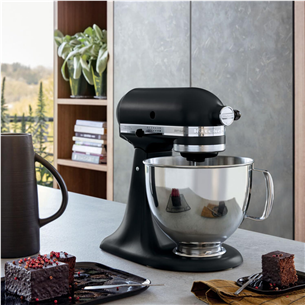 KitchenAid Artisan, 4.8 л, матовый черный - Настольный миксер