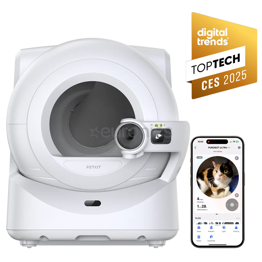 Petkit Purobot Ultra, белый - Автоматический кошачий туалет