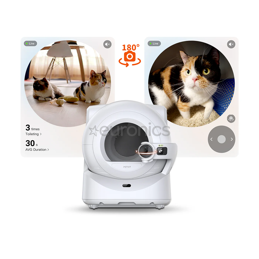 Petkit Purobot Ultra, белый - Автоматический кошачий туалет