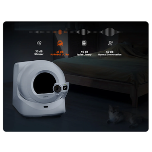 Petkit Purobot Ultra, белый - Автоматический кошачий туалет