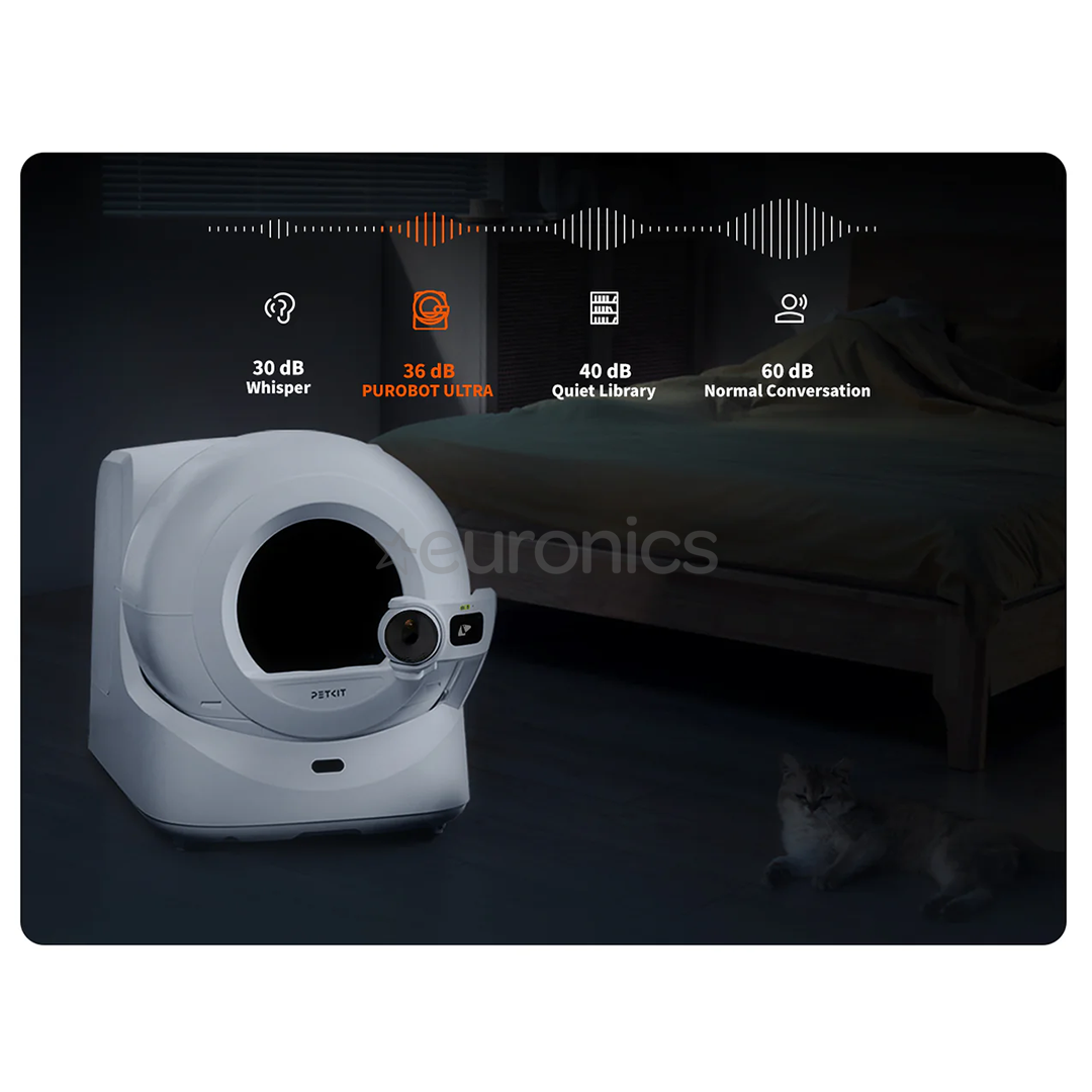 Petkit Purobot Ultra, белый - Автоматический кошачий туалет