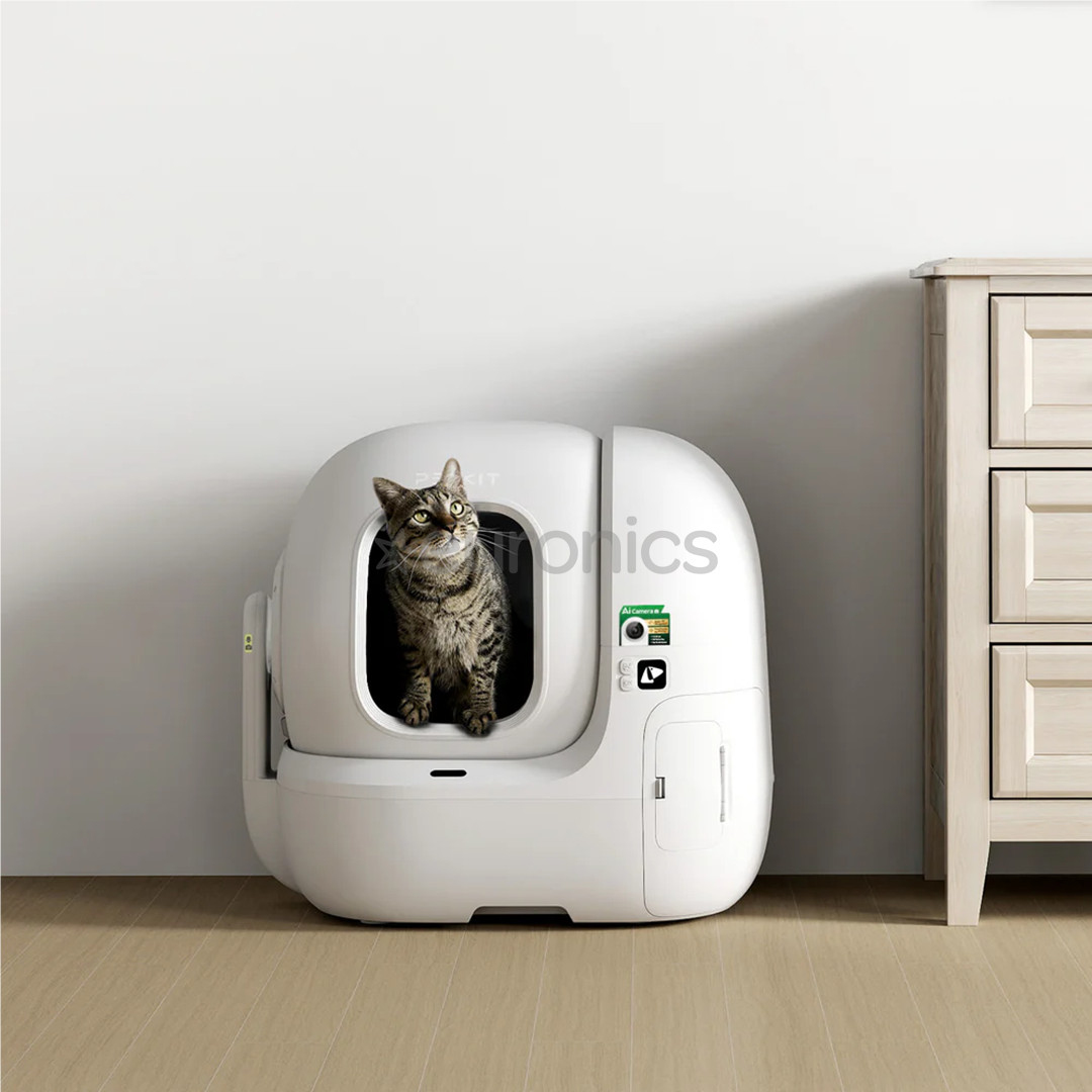 Petkit Purobot Max Pro, balta - Automātiskā kaķu tualete