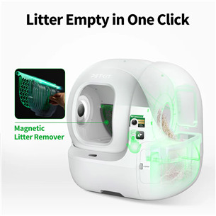 Petkit Purobot Max Pro, balta - Automātiskā kaķu tualete