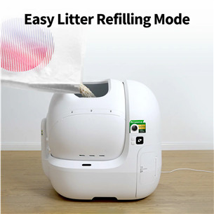 Petkit Purobot Max Pro, balta - Automātiskā kaķu tualete