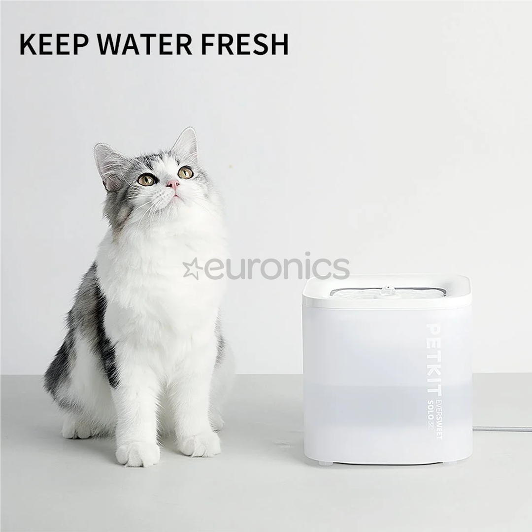 Petkit EverSweet Solo SE, 1.8 L, balta - Mājdzīvnieku dzirdinātava/strūklaka