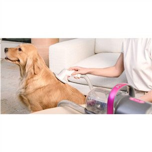 Petkit FurWaker 5-in-1 (AirClipper), putekļu sūcēja funkcija, balta/pelēka - Ierīce mājdzīvnieku apmatojuma kopšanai