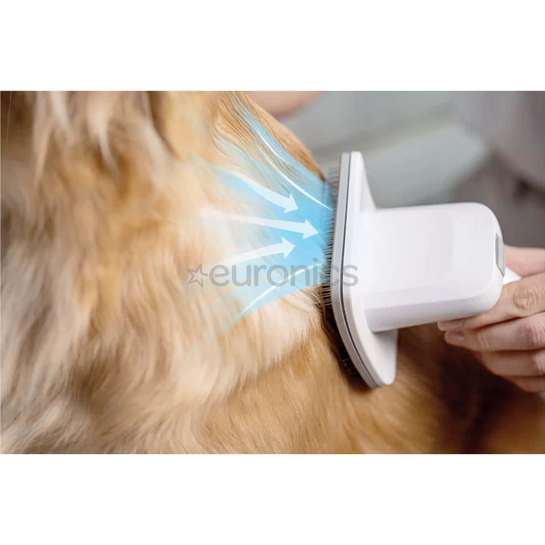 Petkit FurWaker 5 в 1 (AirClipper), функция вакуума, белый/серый - Набор для ухода за домашними животными