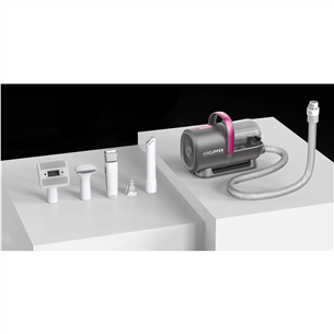 Petkit FurWaker 5 в 1 (AirClipper), функция вакуума, белый/серый - Набор для ухода за домашними животными