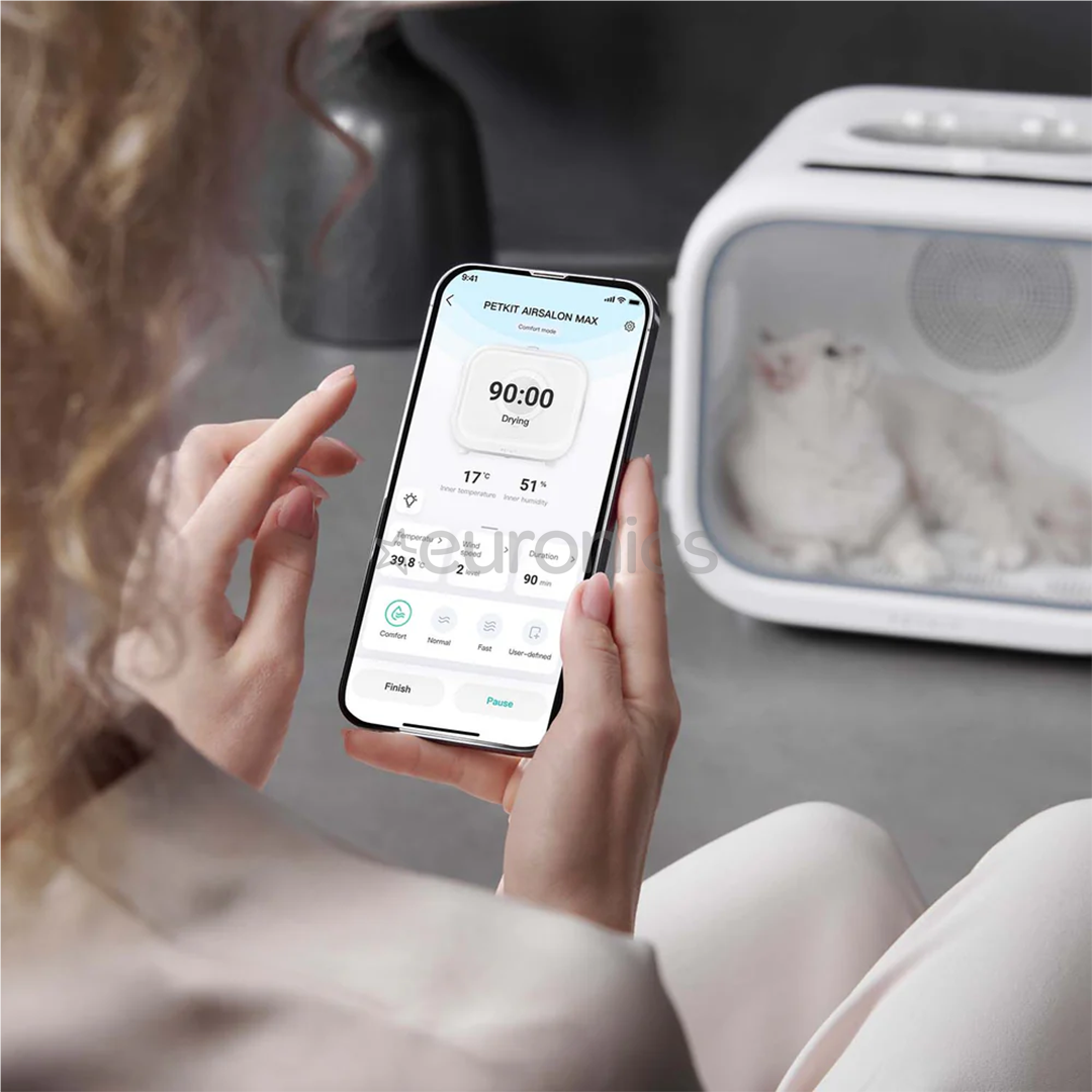 Petkit AirSalon Max, белый - Станция для груминга и сушки домашних животных