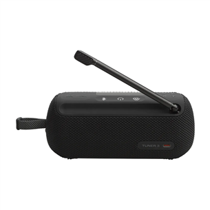 JBL Tuner 3, melna - Portatīvais radio