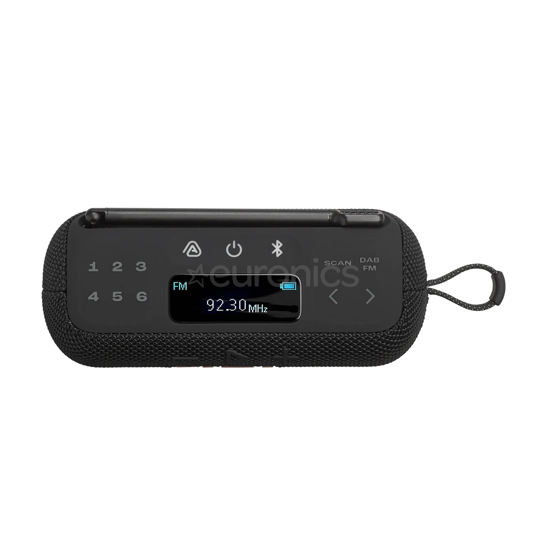 JBL Tuner 3, melna - Portatīvais radio